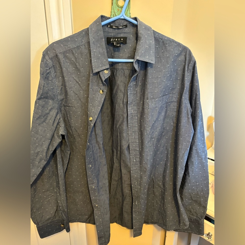 21men Patterned Shirt